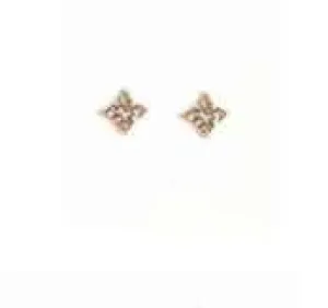 1018-0918 Charming Coin Stud Earring - Gold*