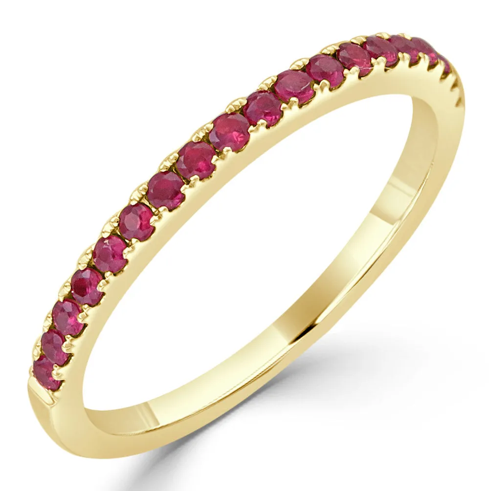 14k Gold & Ruby Ring - 0.26ct