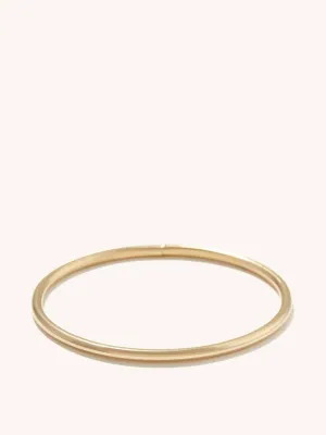 14Kt yellow gold bangle