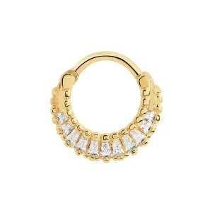 16g PVD Gold Anastasia’s Tiara Septum Clicker