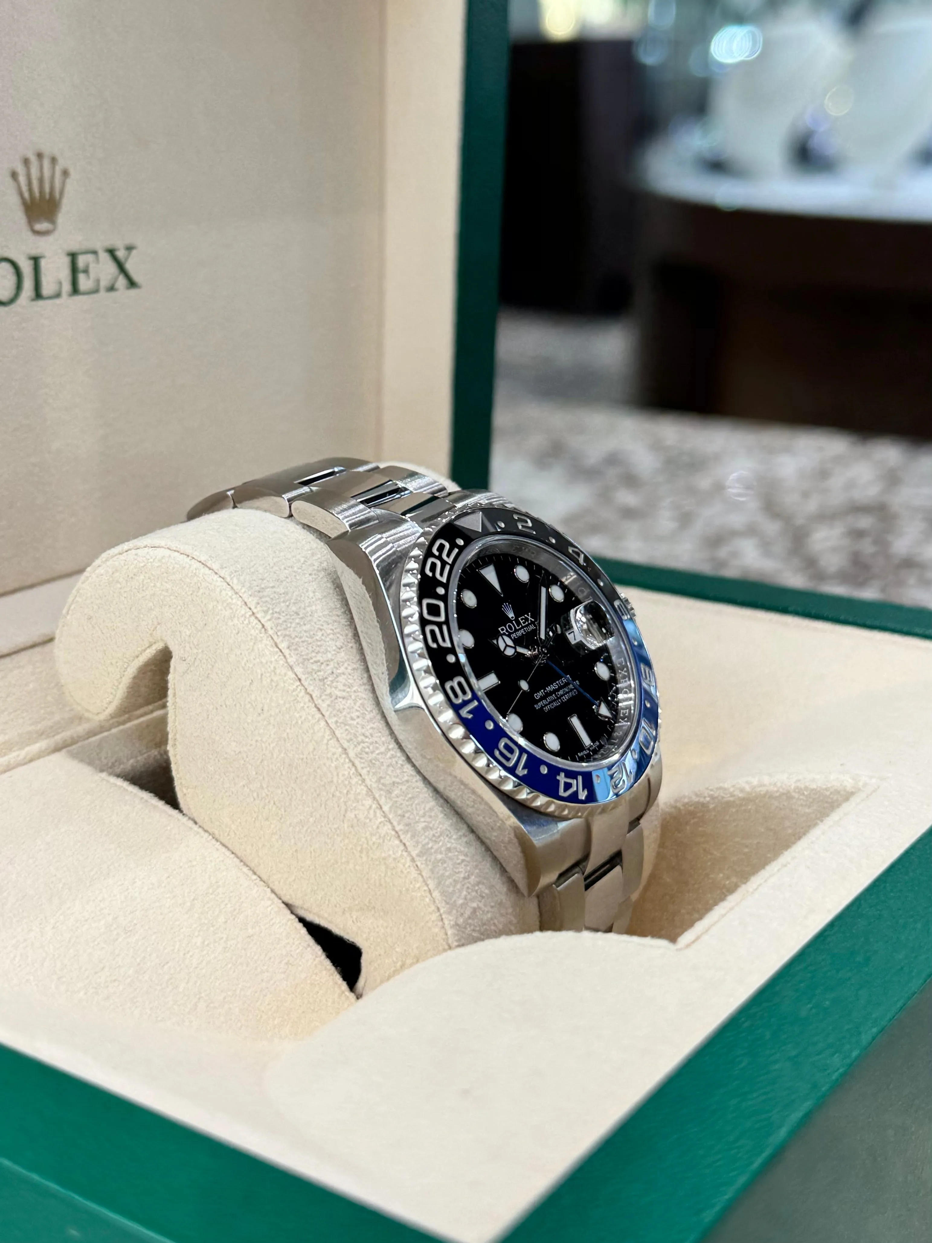 2021 Rolex GMT-Master II Batman 126710BLNR