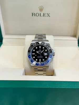 2021 Rolex GMT-Master II Batman 126710BLNR