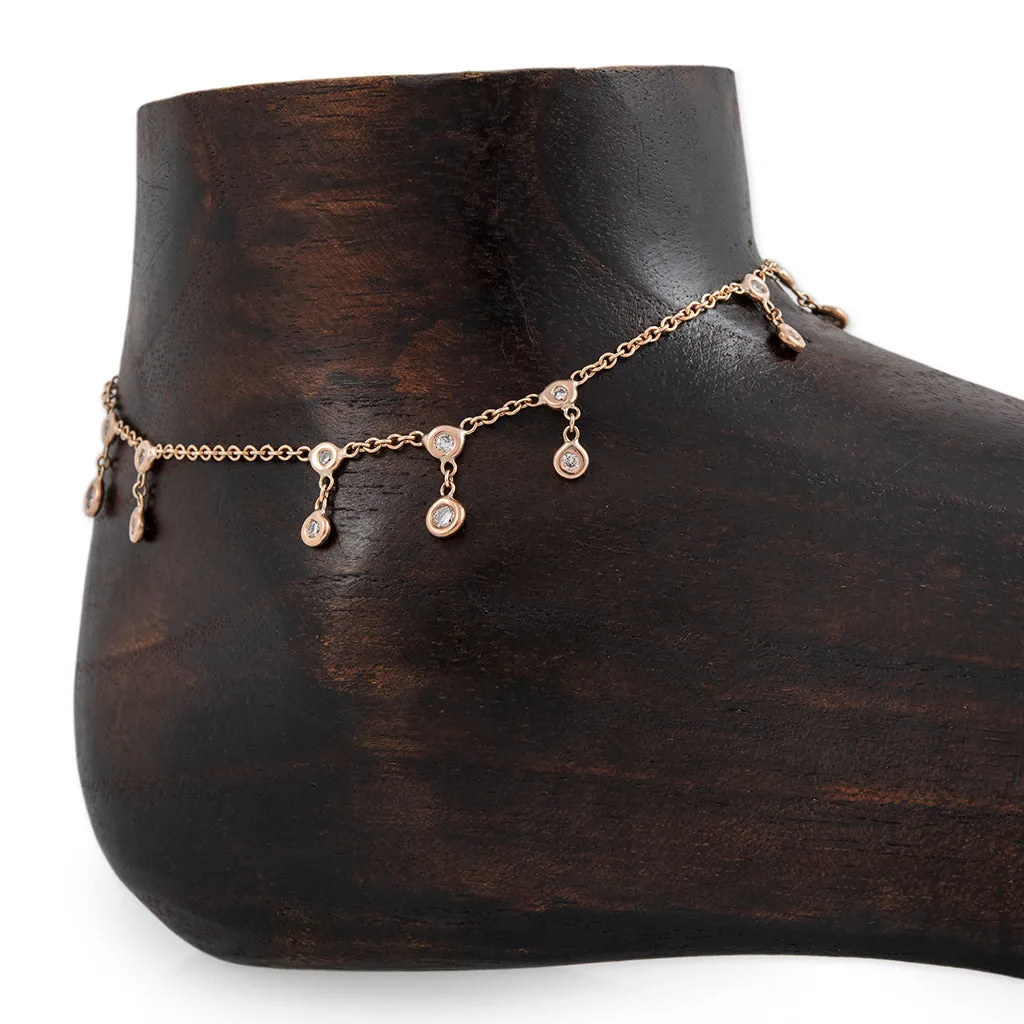 3X3 DIAMOND SHAKER ANKLET