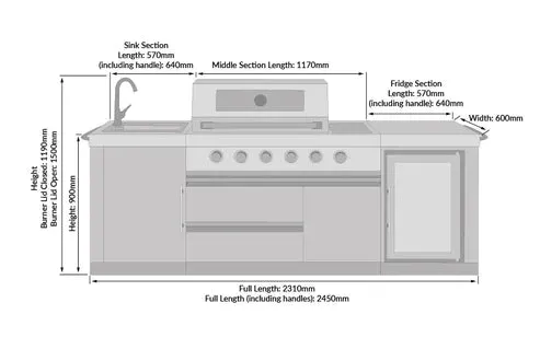 3x6m Aluminium Pergola Bundle