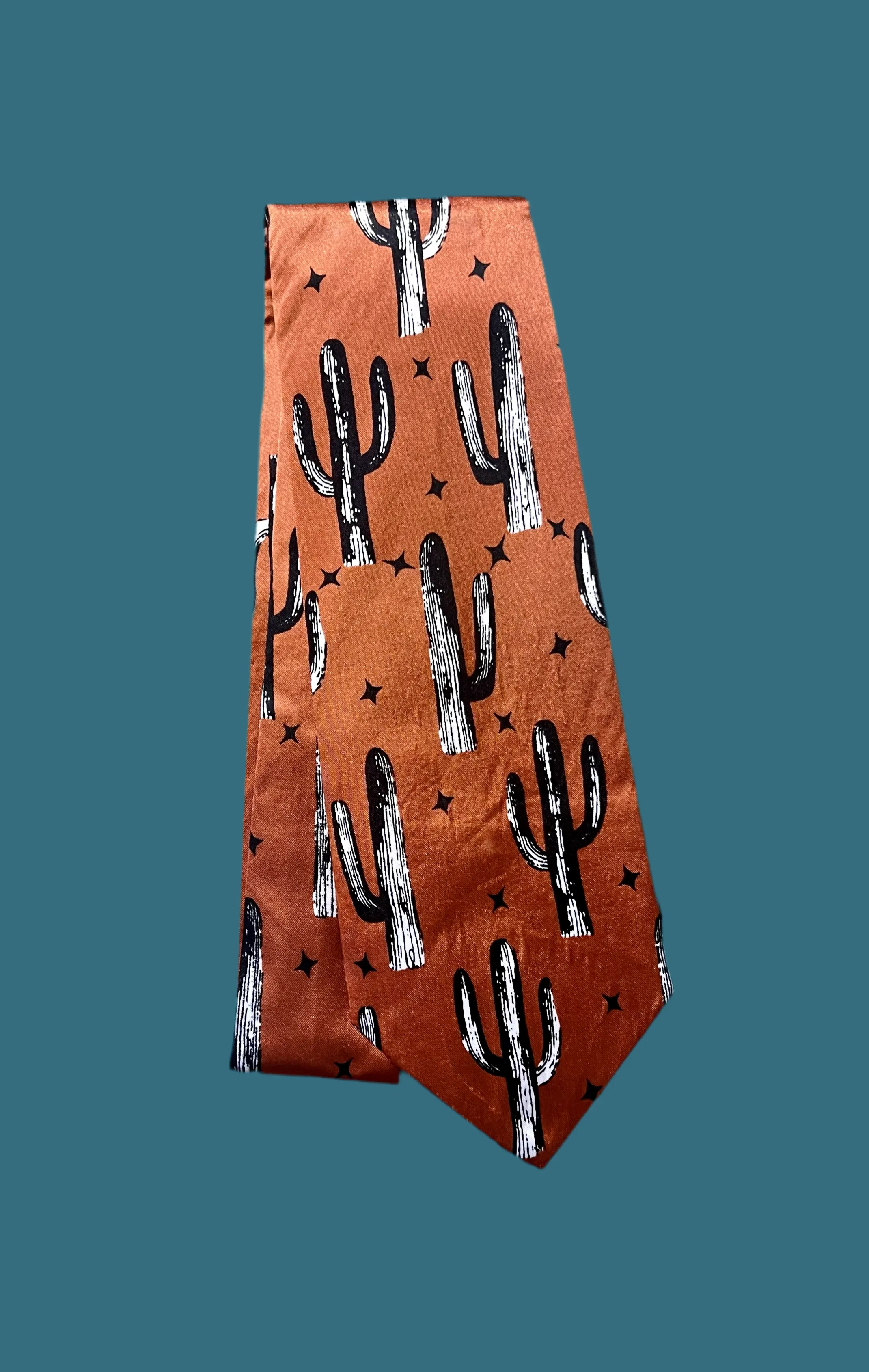 Amber Cactus Silk Tie