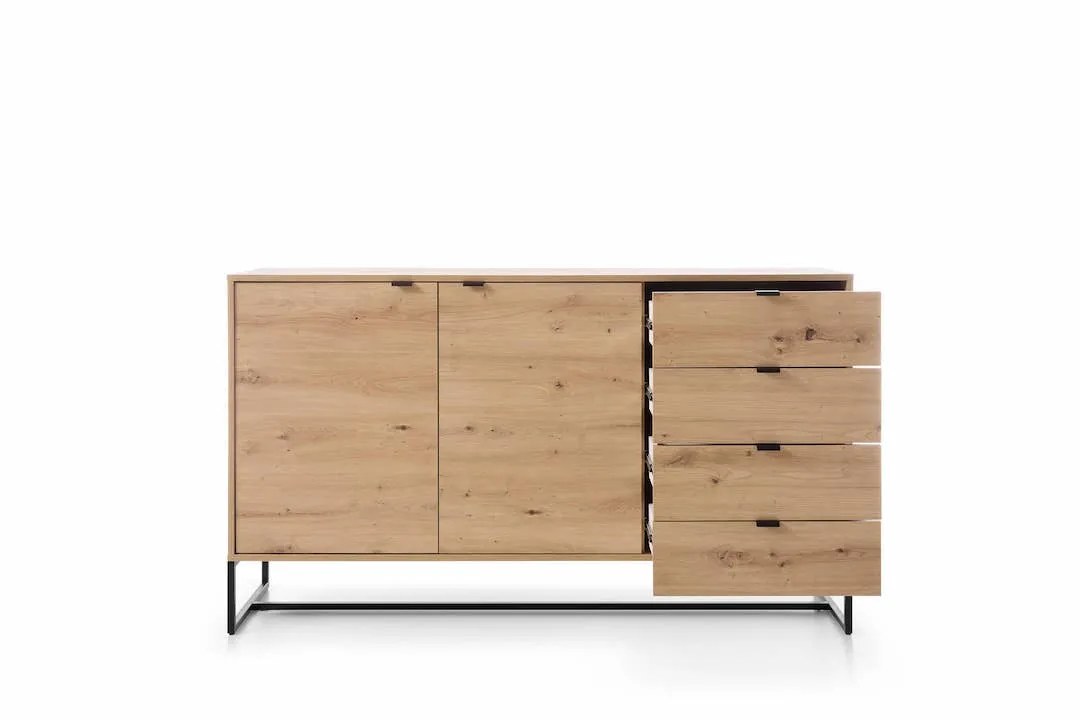 Amber Large Sideboard Cabinet 153cm