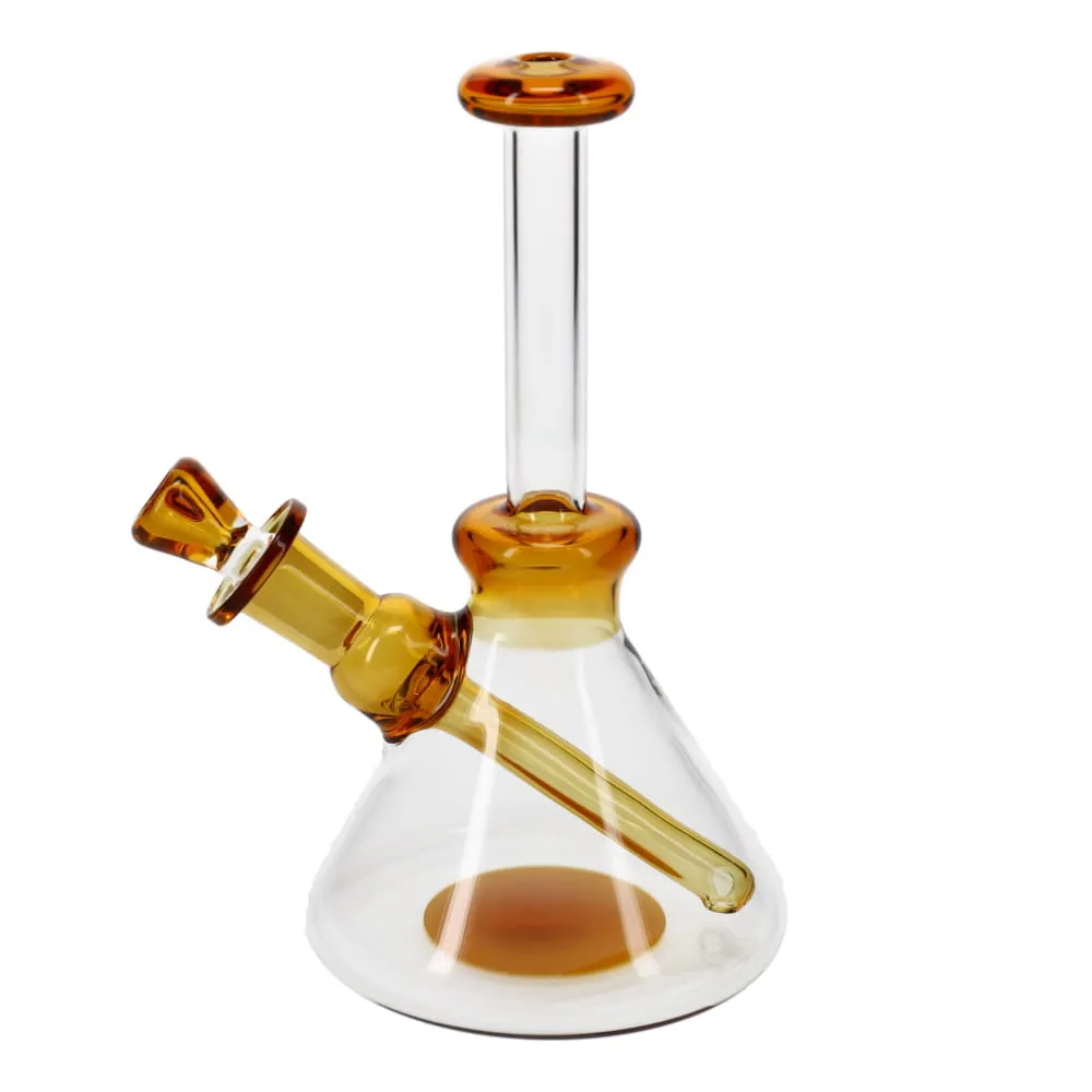 Amber Mini Beaker Waterpipe SALE