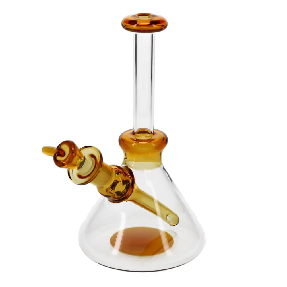 Amber Mini Beaker Waterpipe SALE