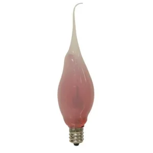 Amber Silicone Bulb, Flicker