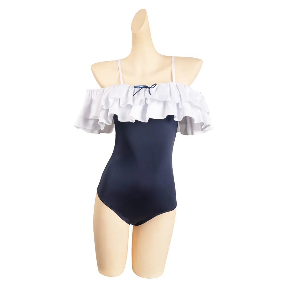 Archive Tsukiyuki Miyako Swimsuit Outfits Halloween Carnival Cosplay Costume