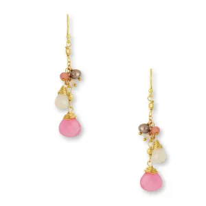 Ashiana Dana Earrings Pink