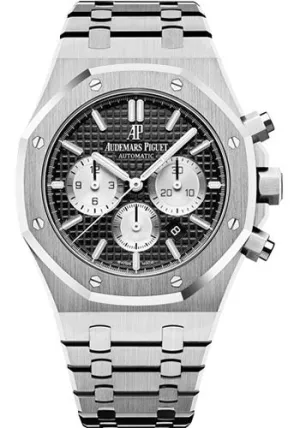 Audemars Piguet Royal Oak Chronograph Watch - BLACK Dial