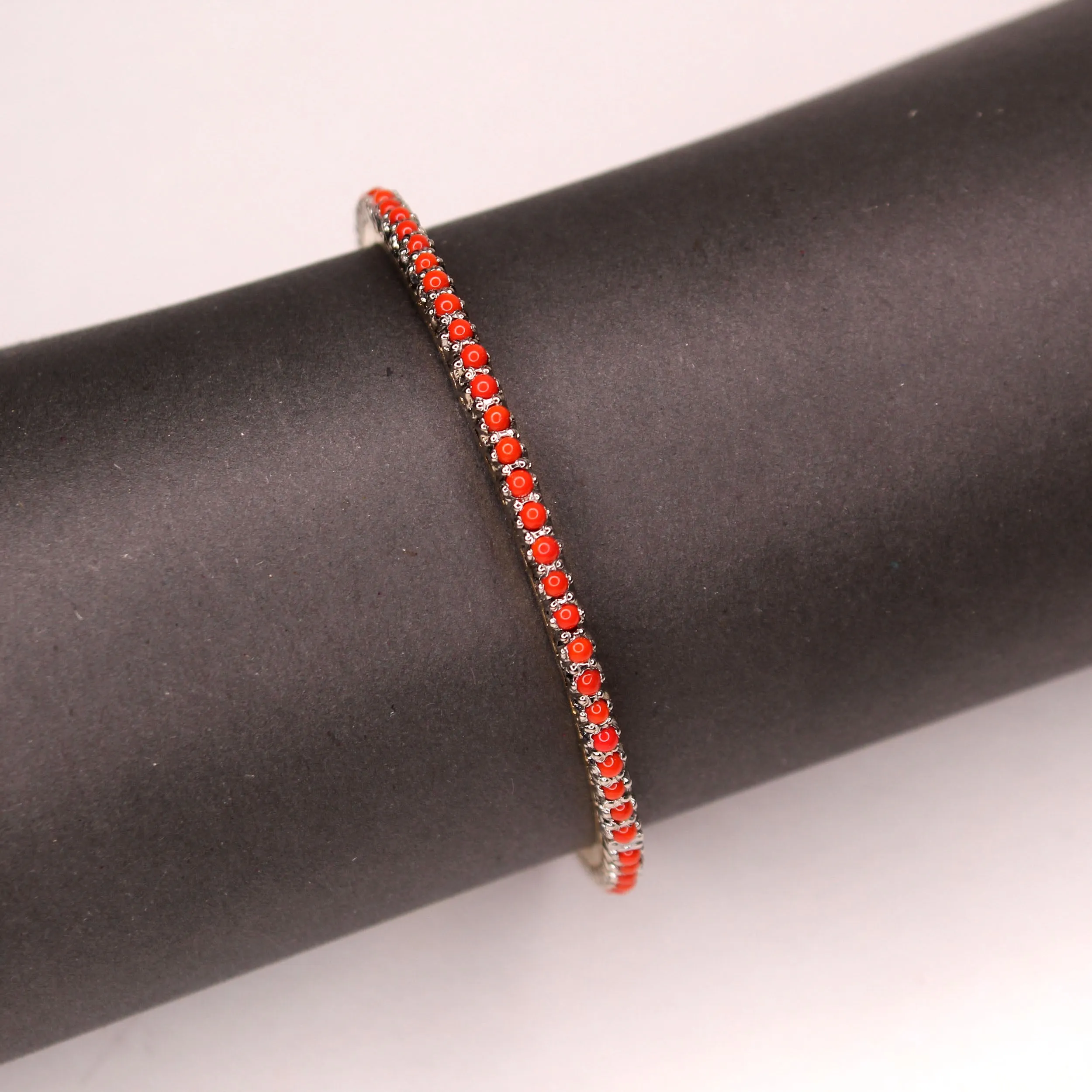 Bangle in orange Color