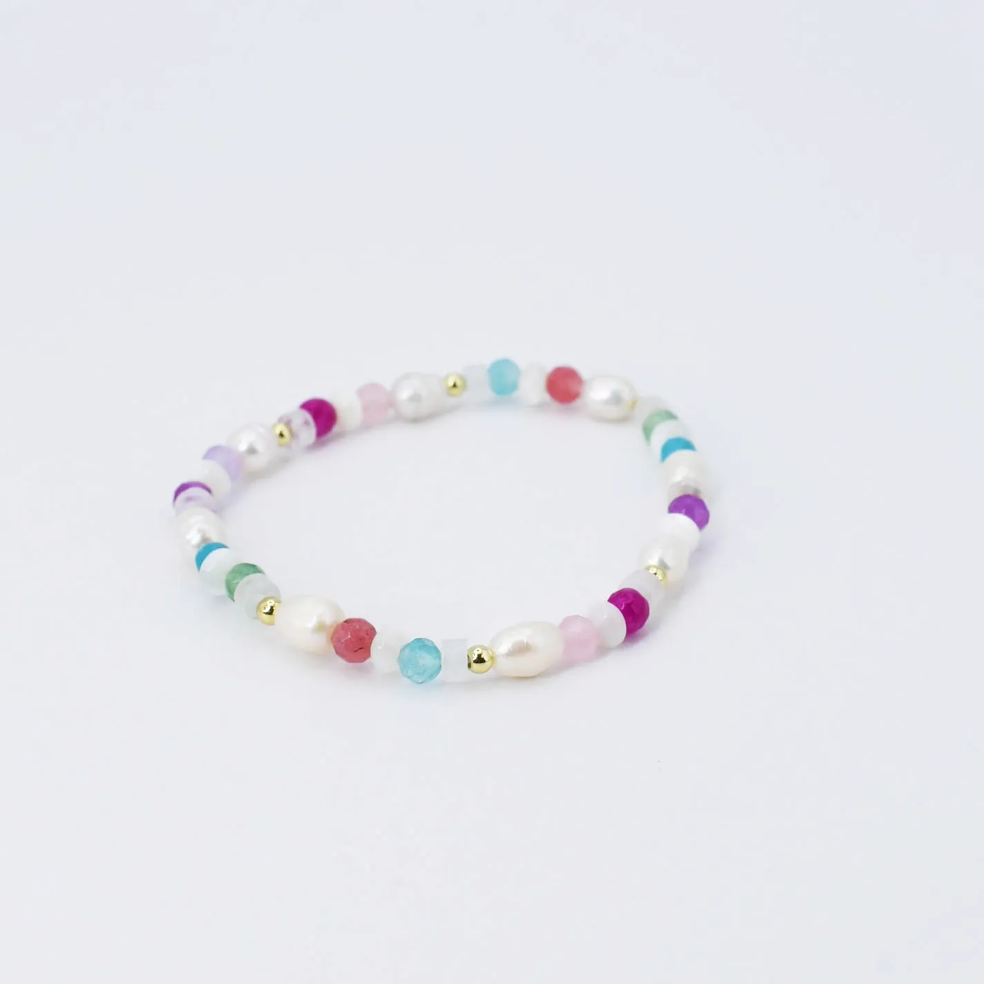 Bright Now Beaded Bracelet T64