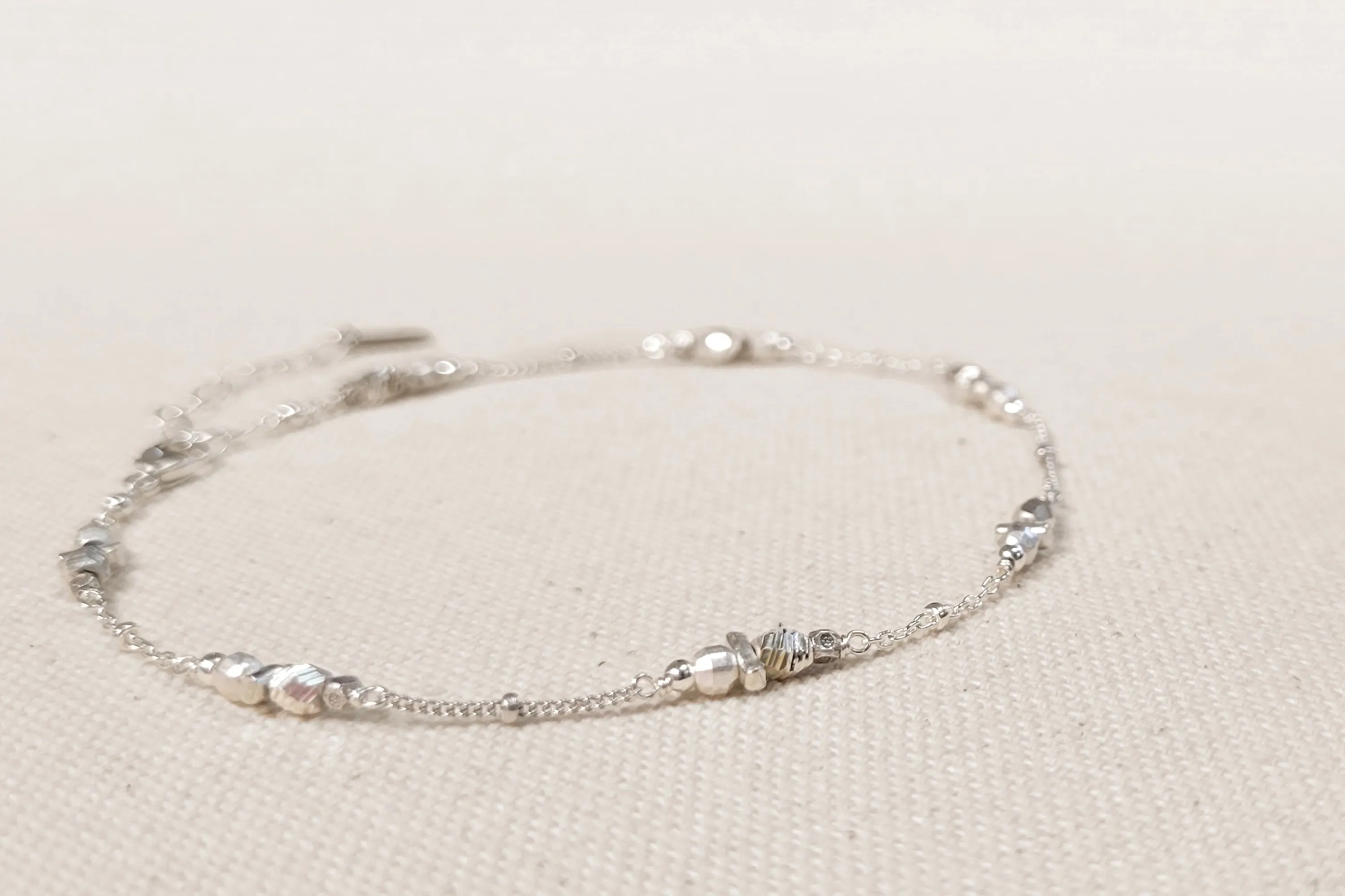 Chan Luu Silver Scribe Anklet