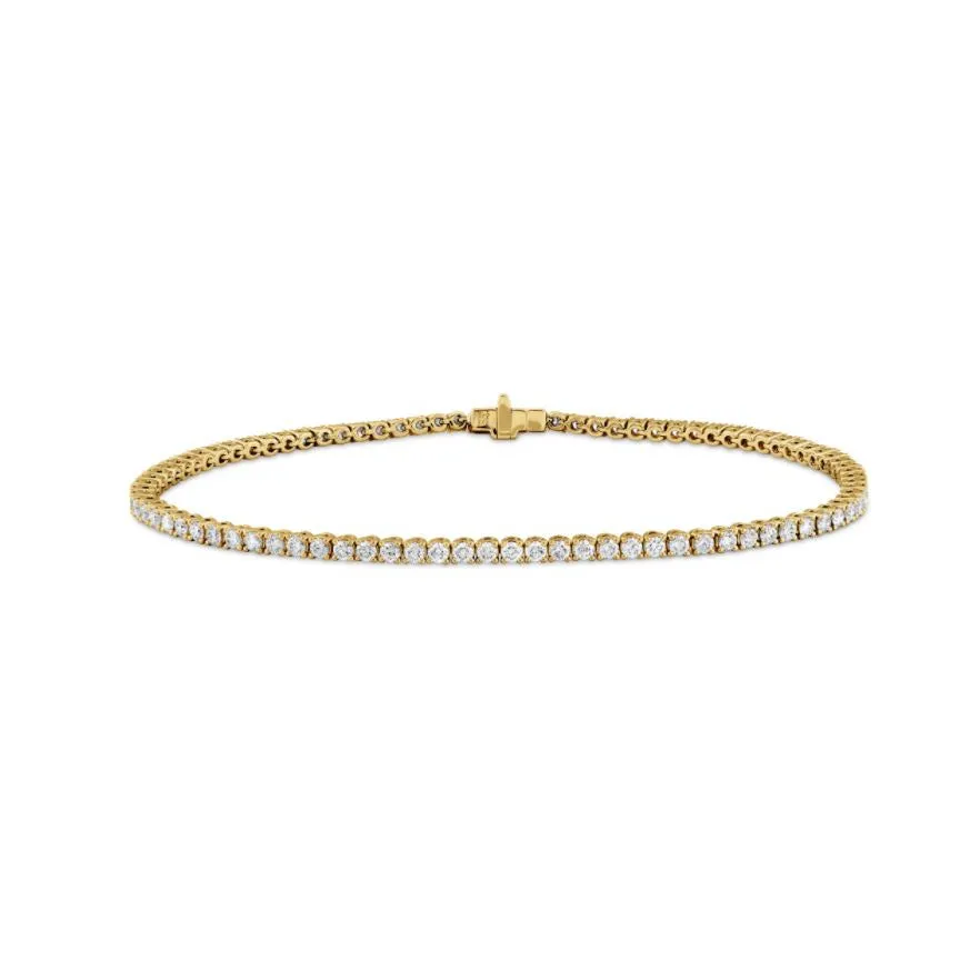 Classic 4-Prong Line Bracelet