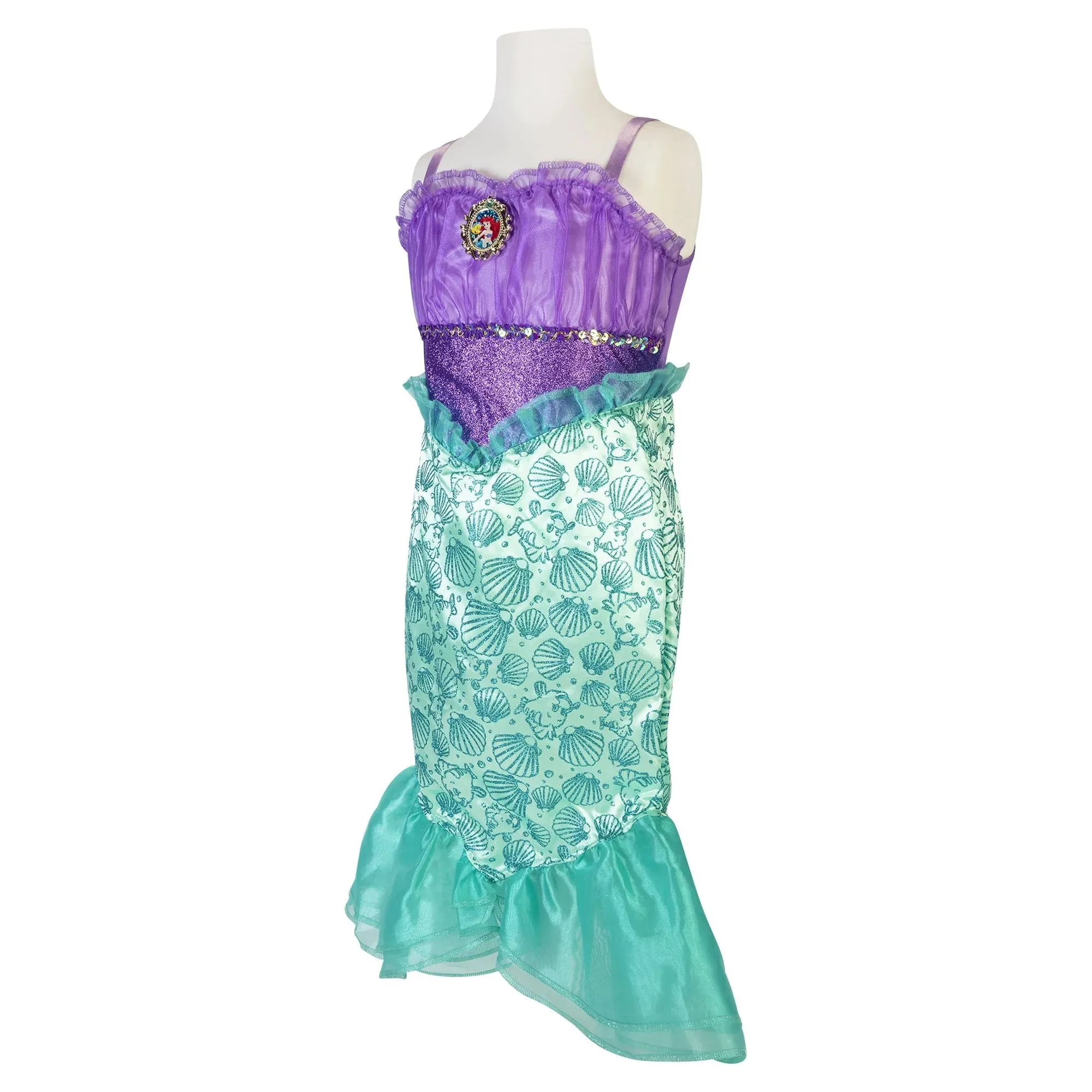 Disney Princess Ariels Dress Purple 4-6X