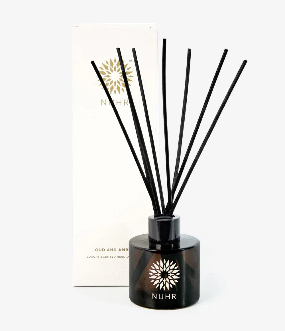 Double Luxury Reed Diffuser Gift Set - Rose & Oud and Oud & Amber