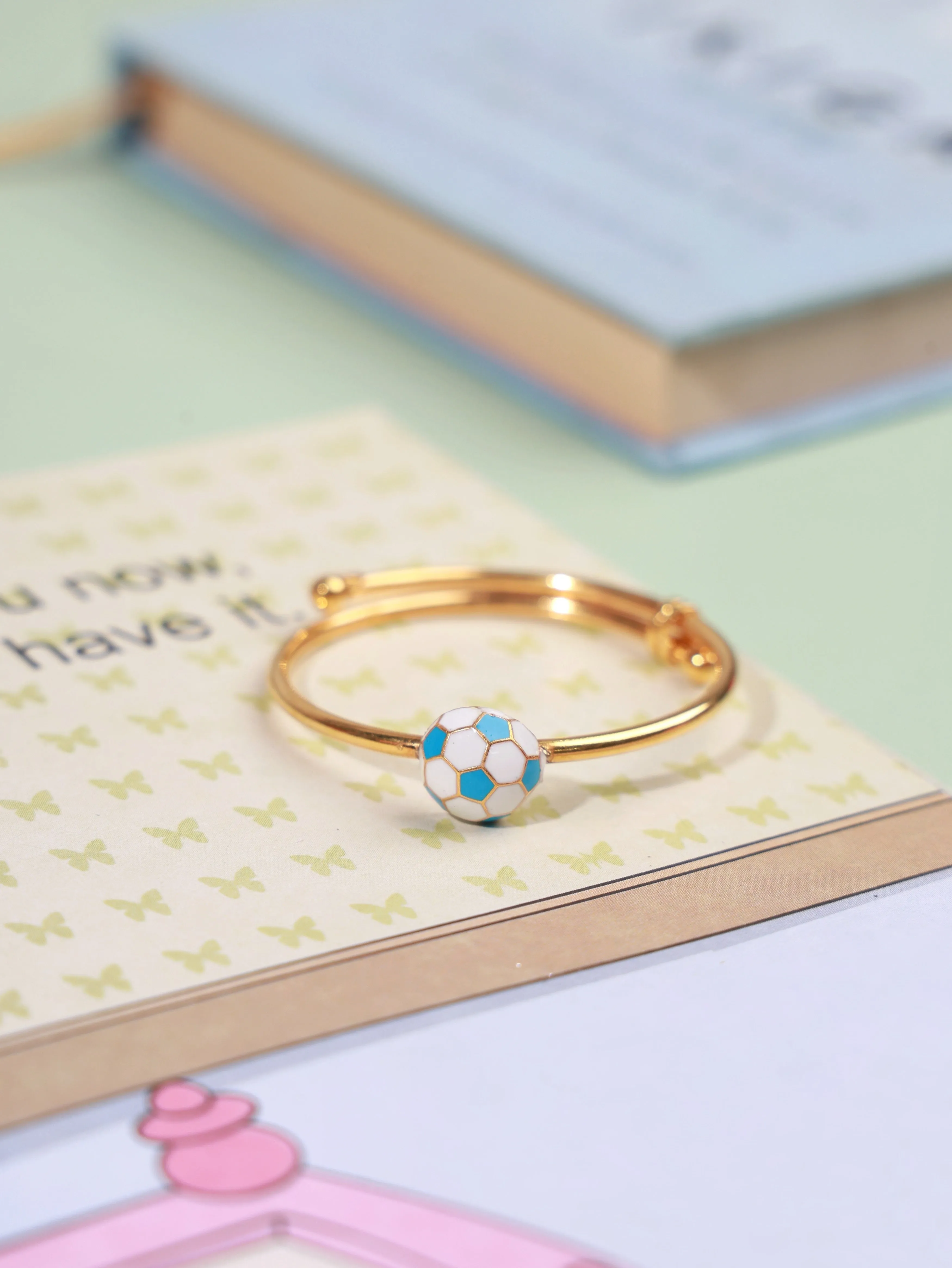 Elegante Kids Football Bangle