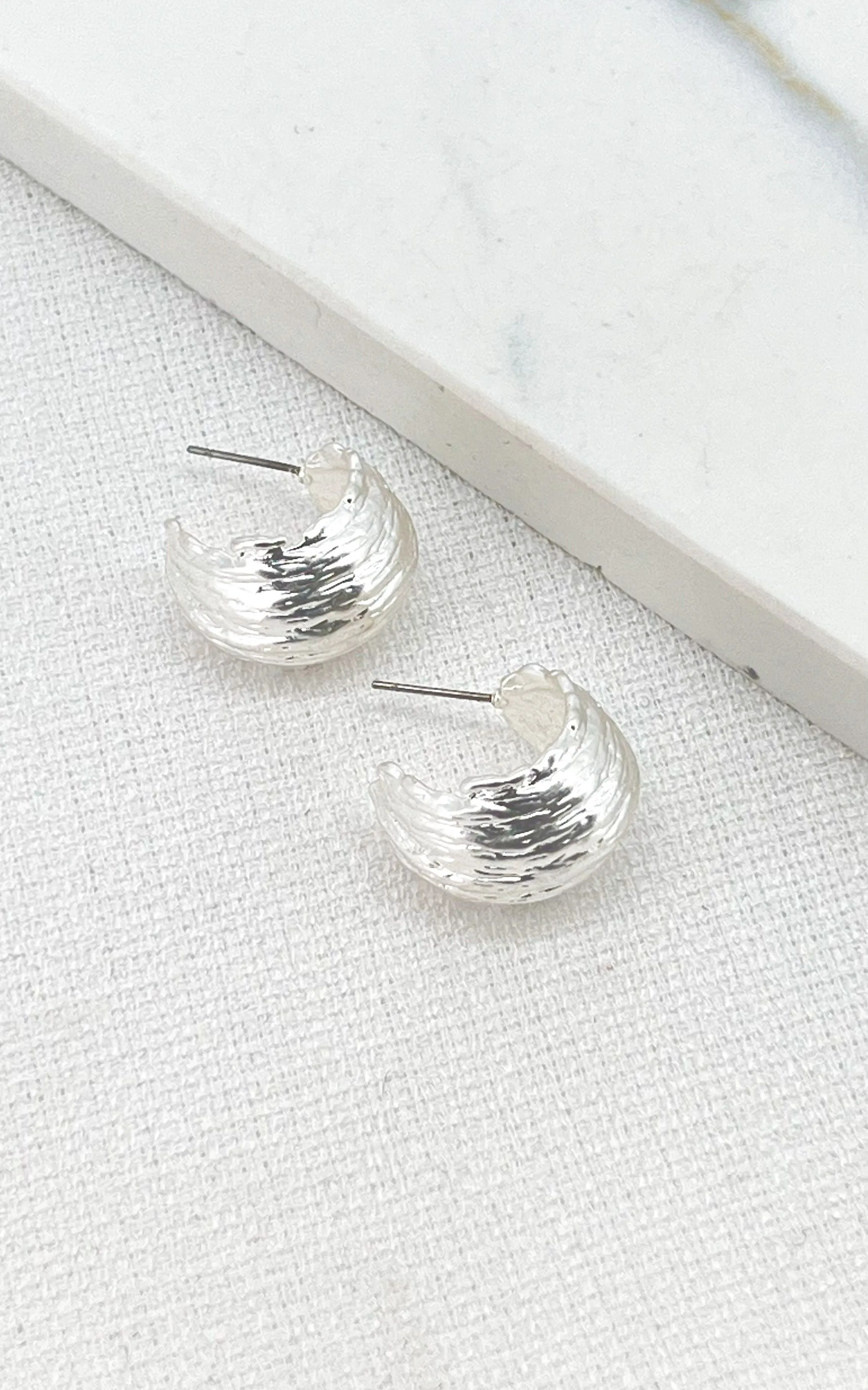 Envy Silver Earrings