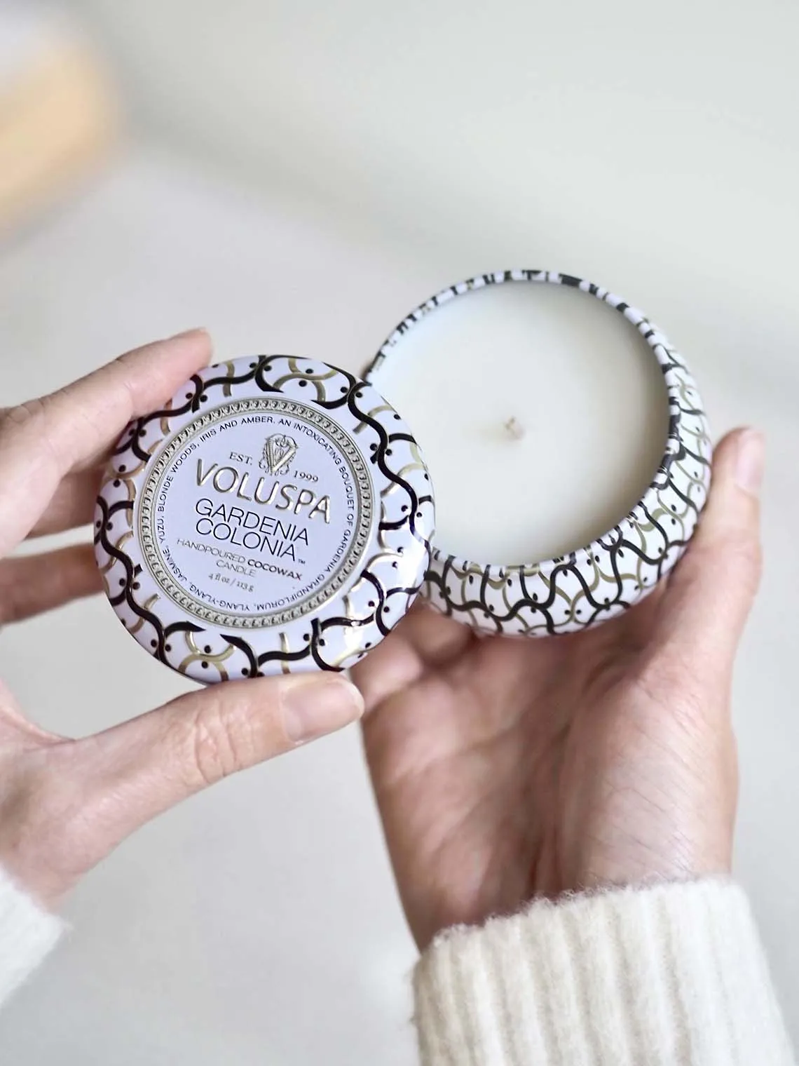 Gardenia Colonia Mini Tin Candle