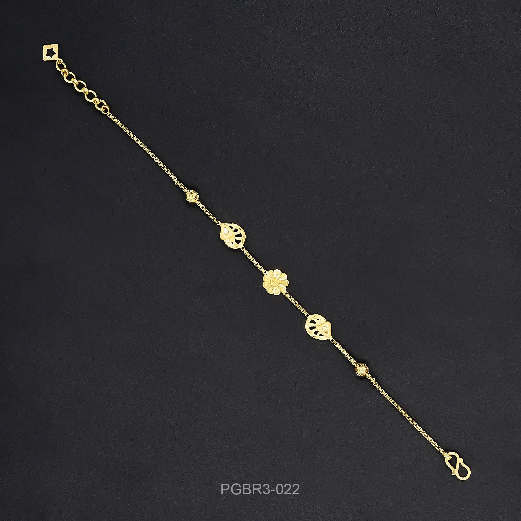 GOLDEN BRACELET BANGLE PGBR3-022