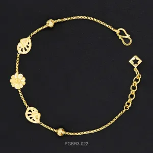 GOLDEN BRACELET BANGLE PGBR3-022