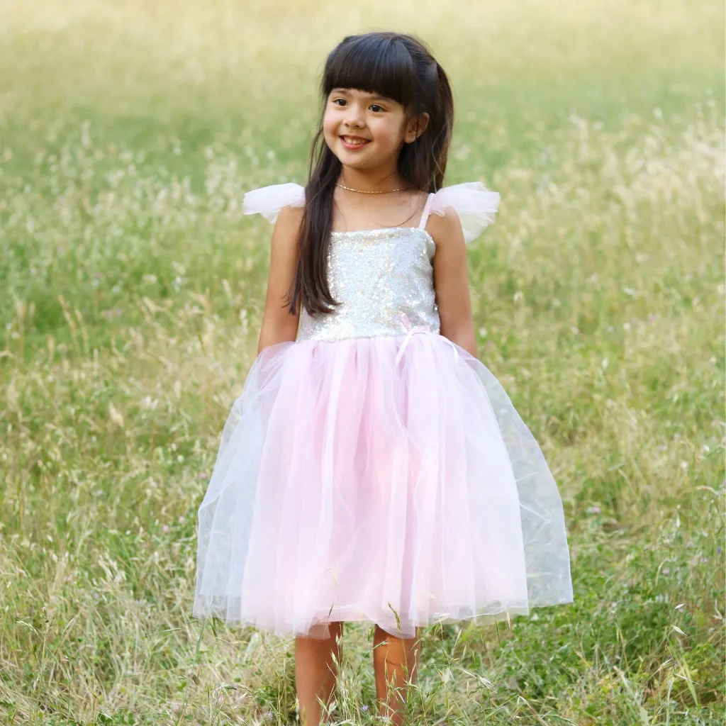 Great Pretenders Sequins Princess Dress – Pink