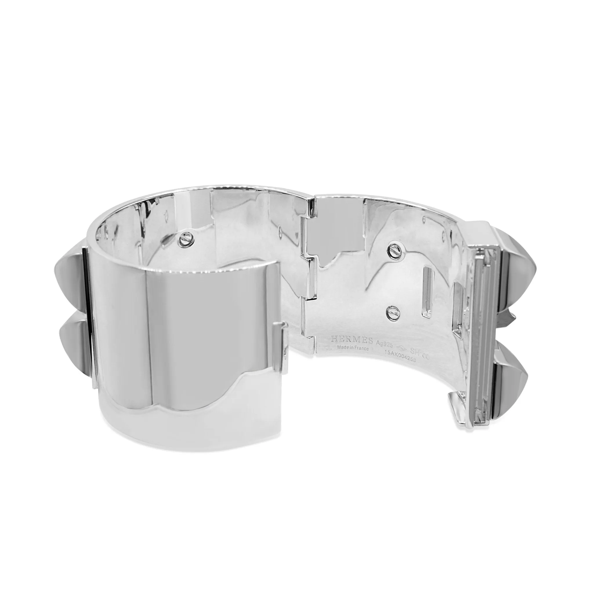 Hermes Collier De Chien Bangle - Sterling Silver