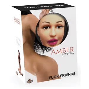 Hott Products - F*ck Friends Inflatable Love Doll Amber (Beige)