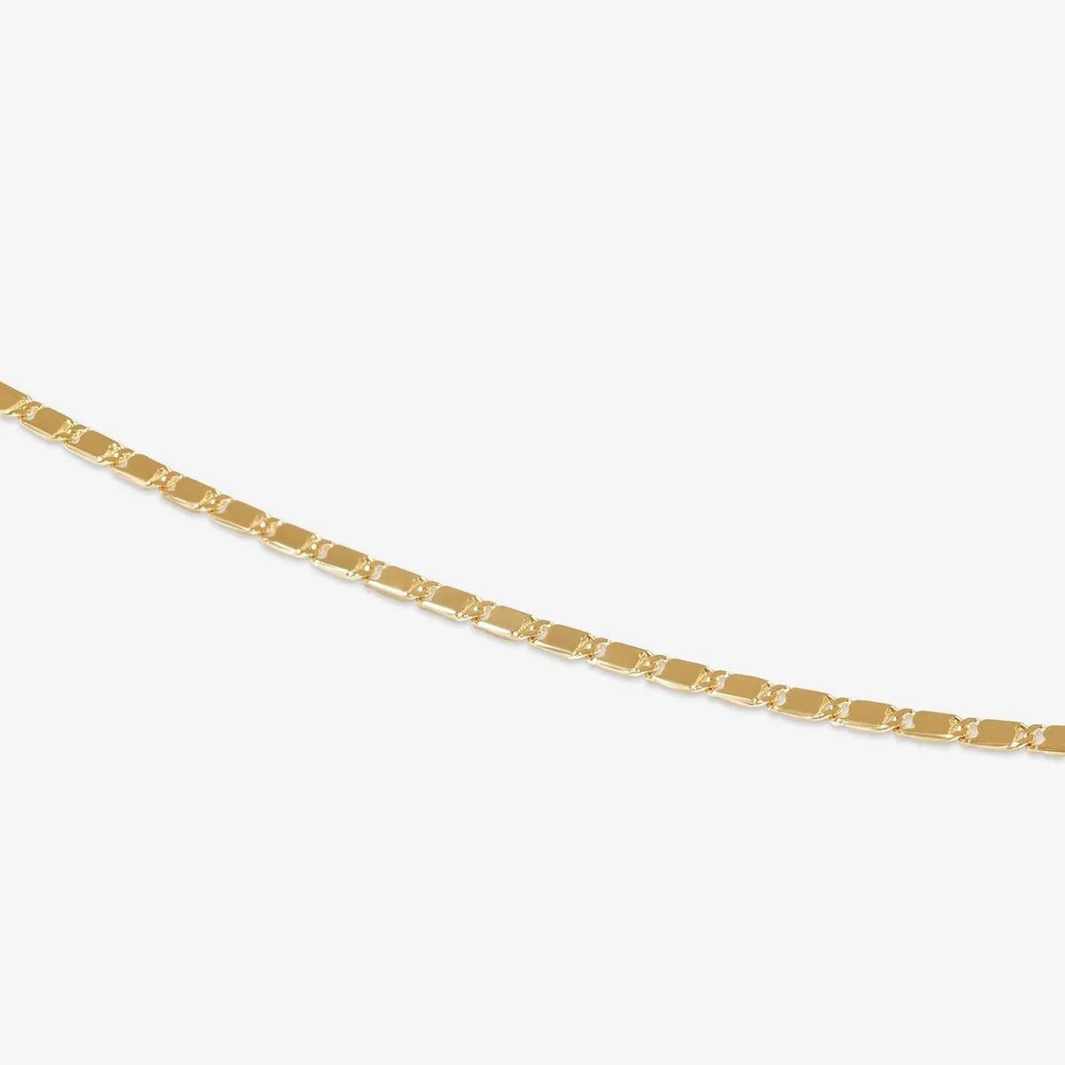 Izzy flat link chain necklace