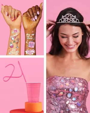 Legal AF Pack - straw, tiara   tattoos