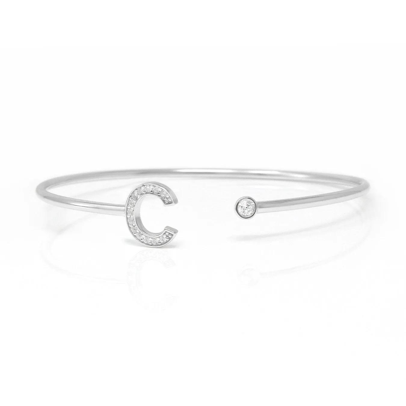 Me and Mine Bangle - Sterling Silver