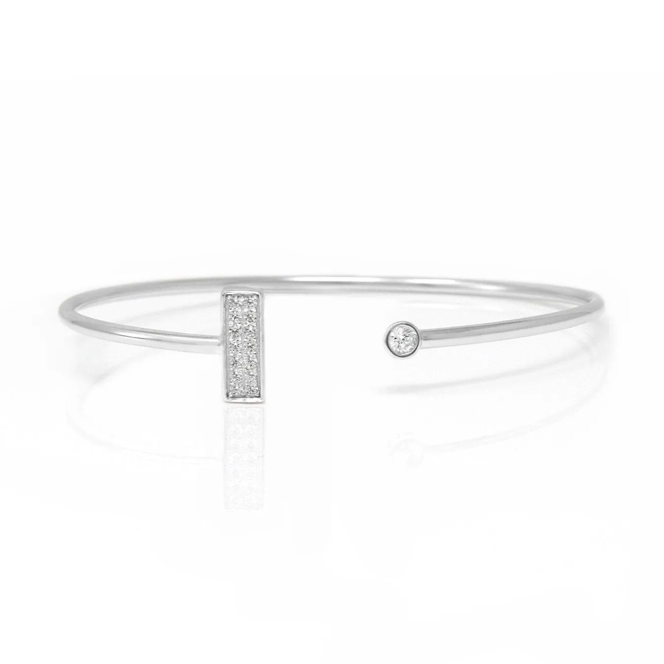 Me and Mine Bangle - Sterling Silver