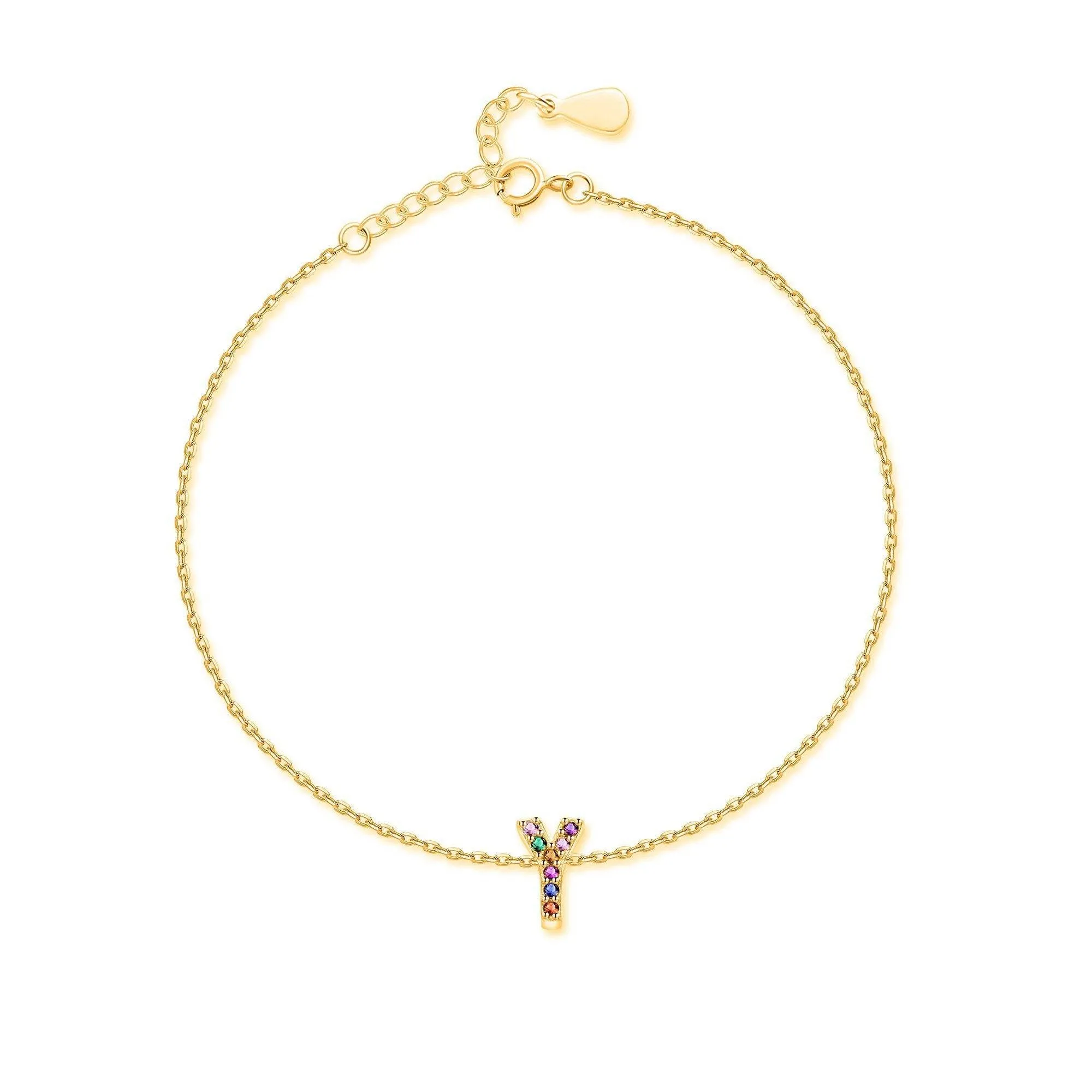 "Initial" Anklet