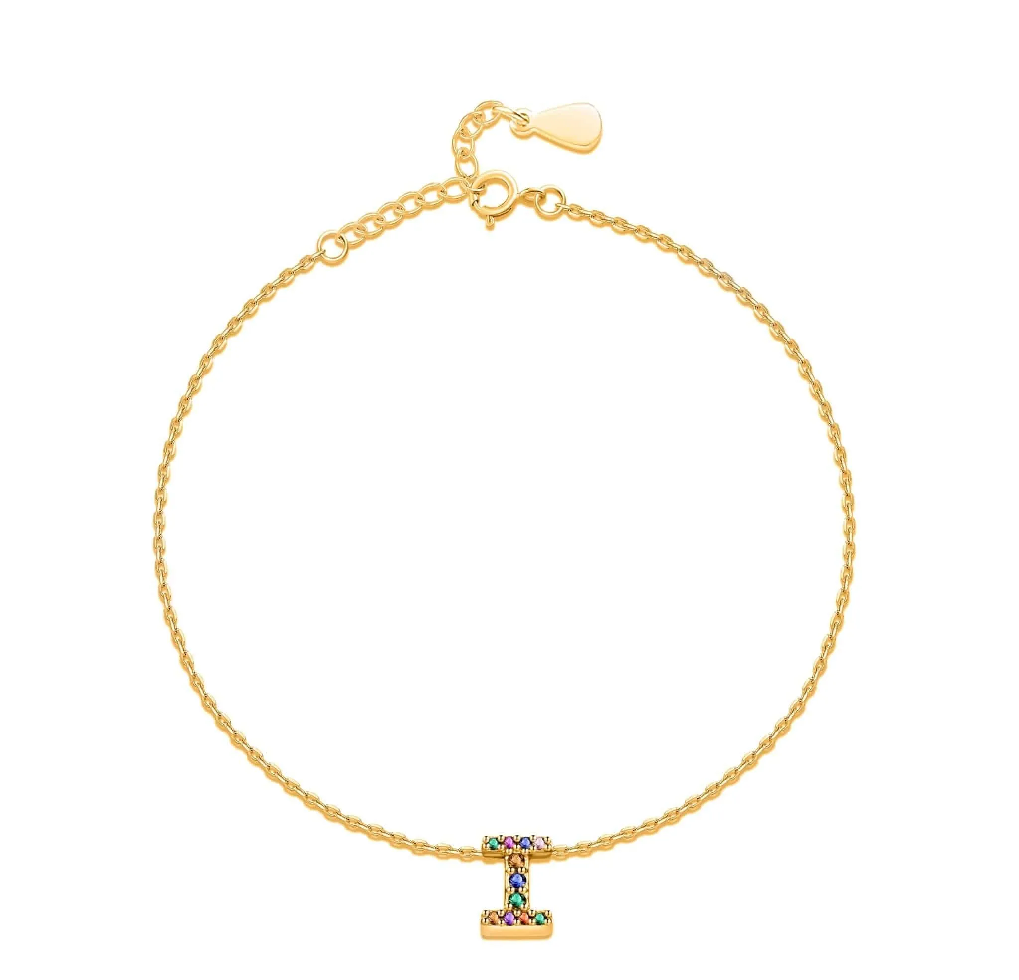 "Initial" Anklet