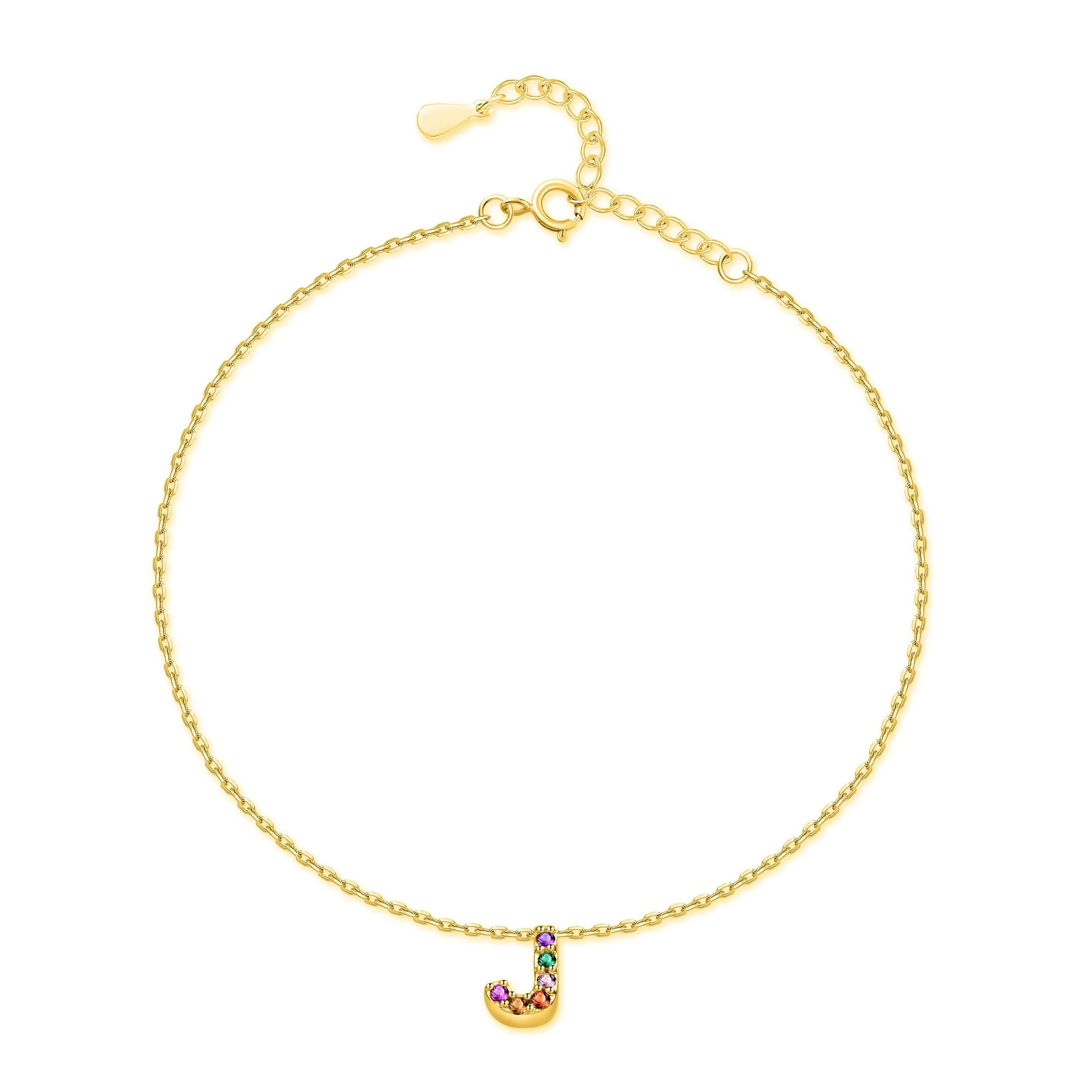 "Initial" Anklet