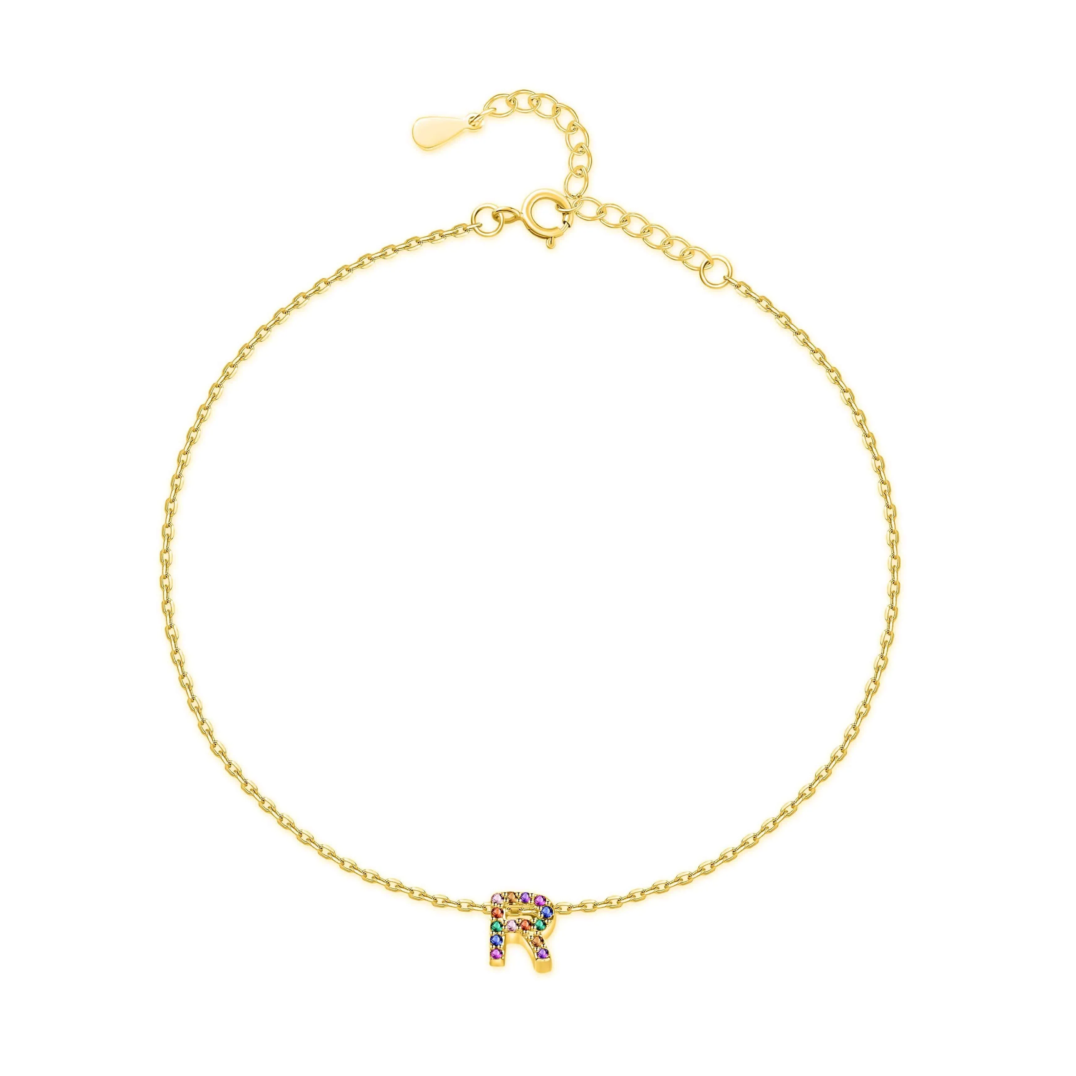 "Initial" Anklet