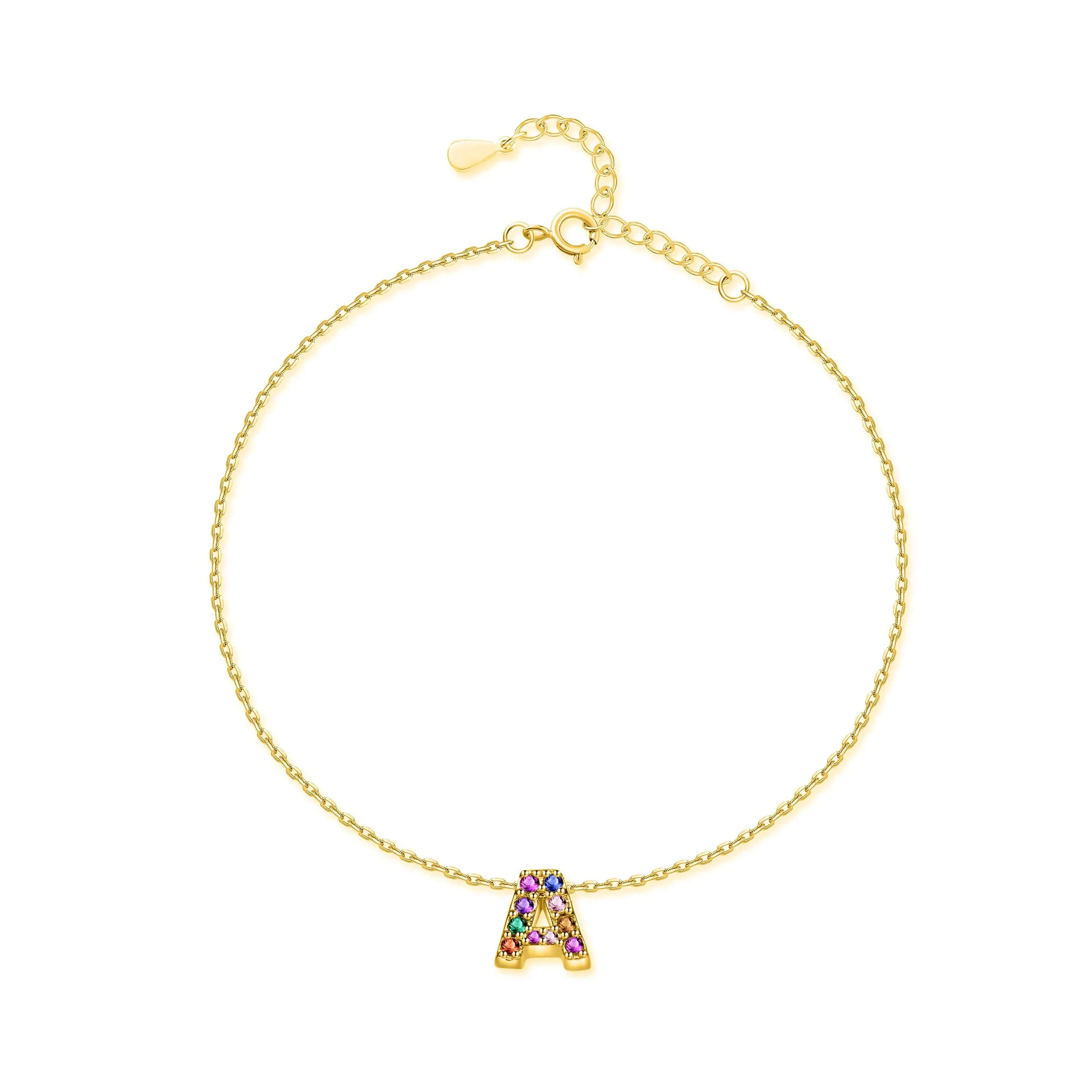 "Initial" Anklet