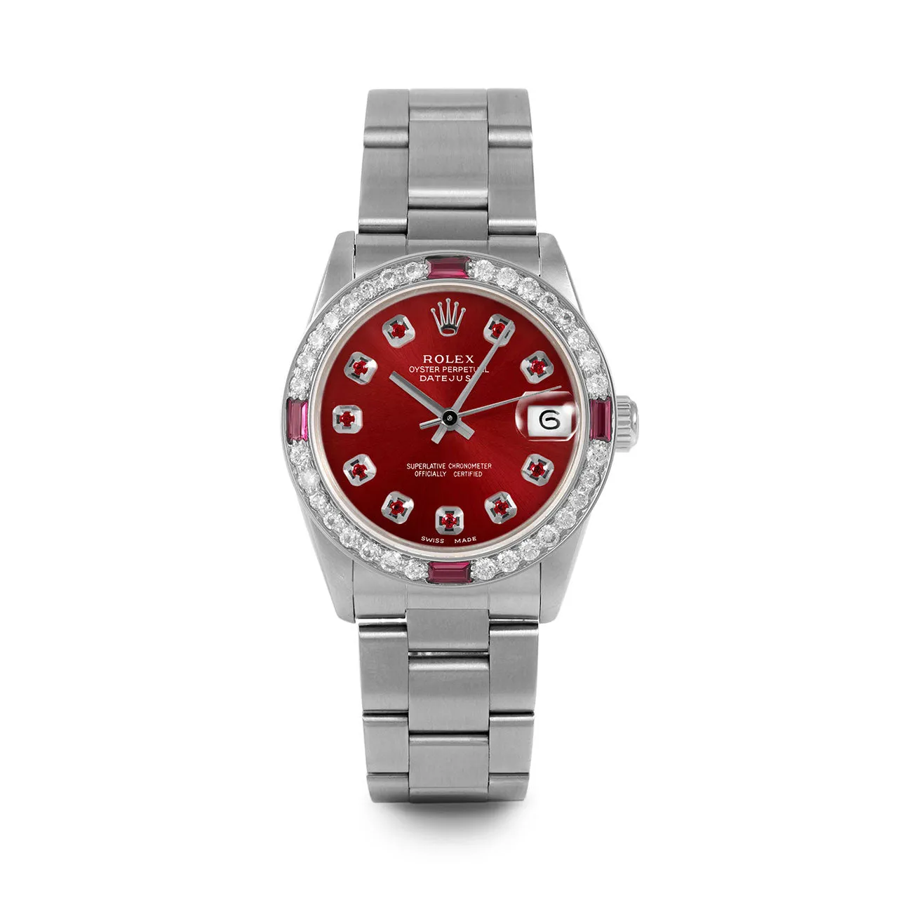 Rolex Datejust 31mm | 68274-RED-RBY-AM-4RBY-OYS