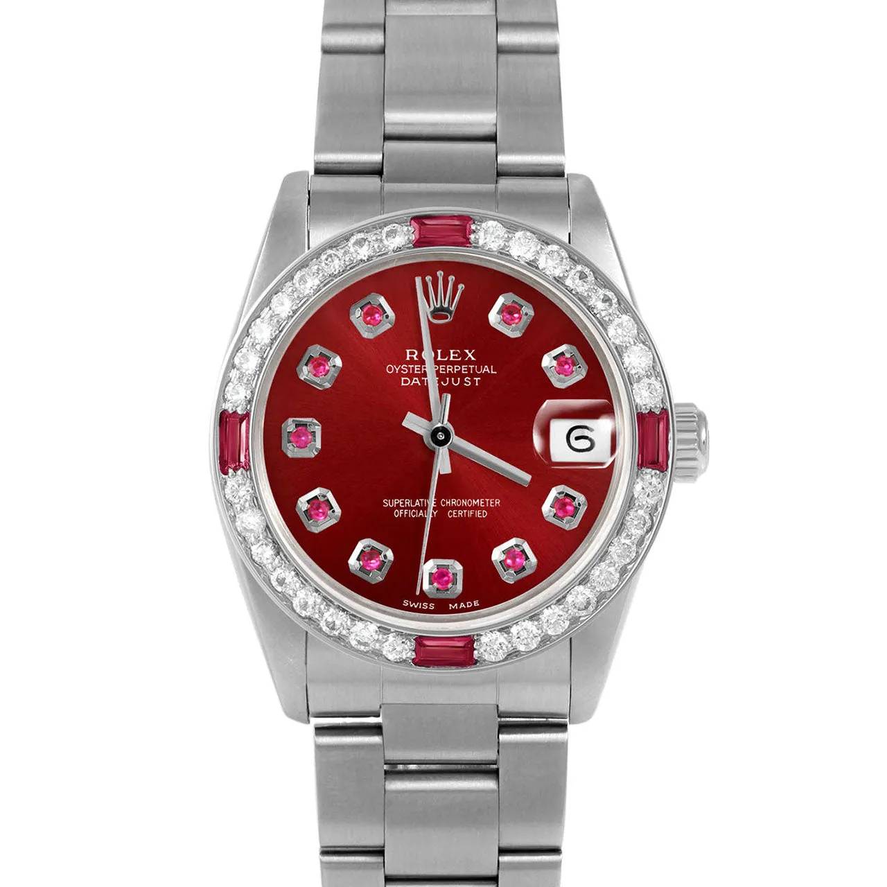 Rolex Datejust 31mm | 68274-RED-RBY-AM-4RBY-OYS