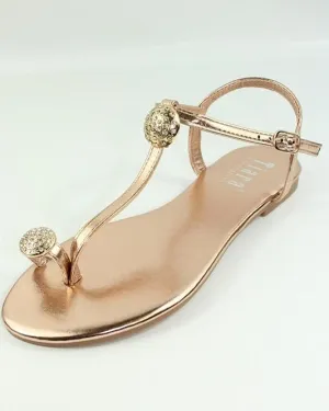 Rose Gold Tiara Women's Sandals