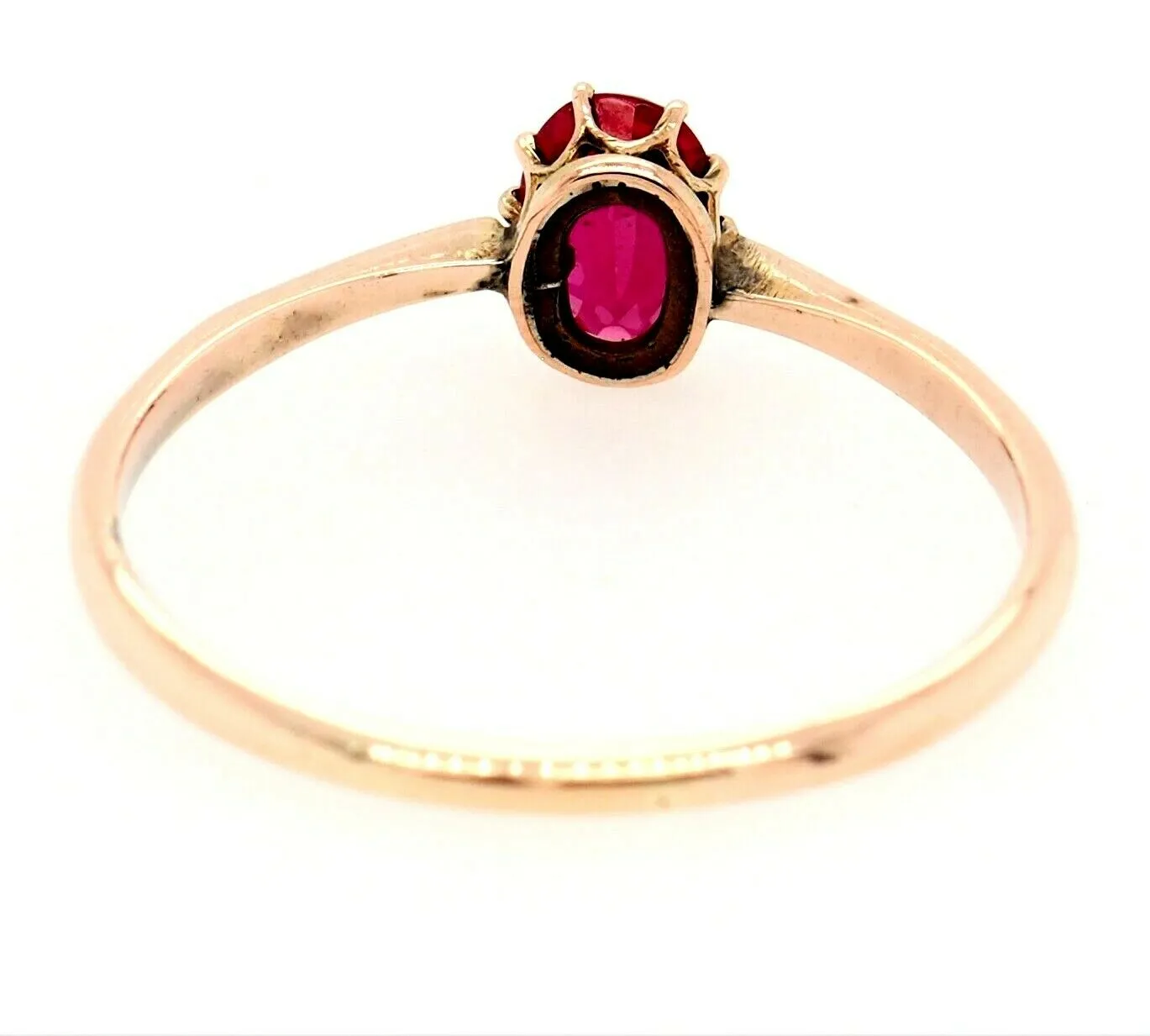 Ruby 9ct Rose Gold Ring