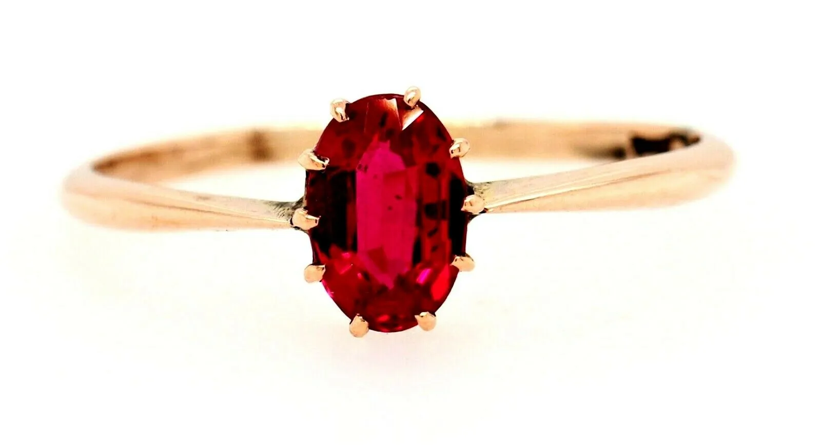 Ruby 9ct Rose Gold Ring