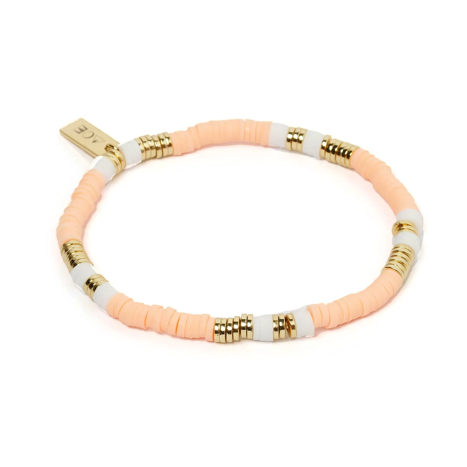 Savana Bracelet Stack - Coral