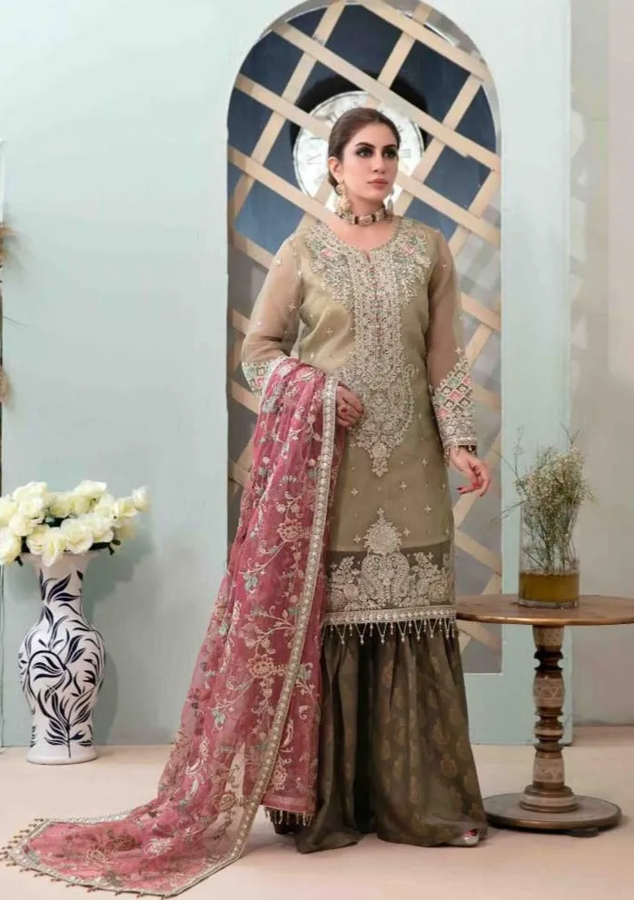 Tawakkal Tiara Embroidered Chiffon Collection – D-5979