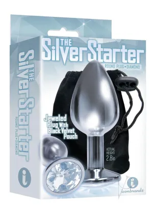 The 9 Silver Starter Plug Diamond