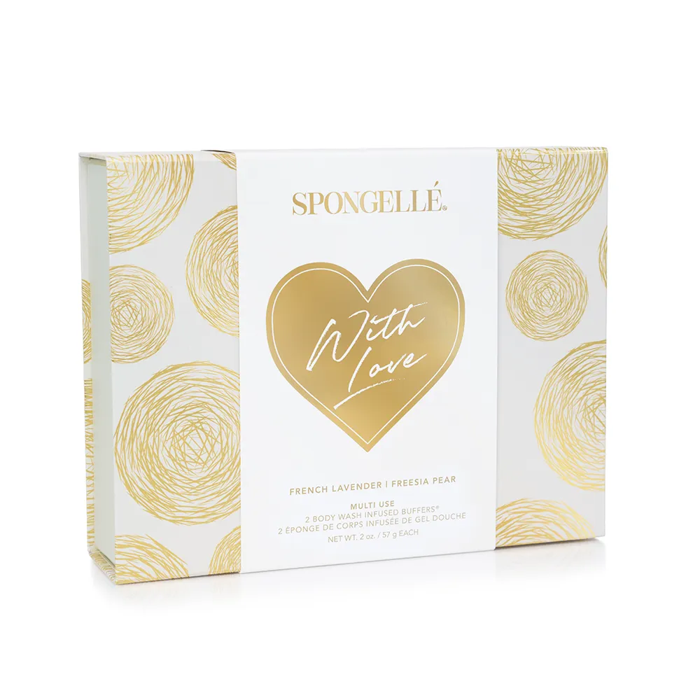 The Love Body Wash Buffer Kit by Spongelle