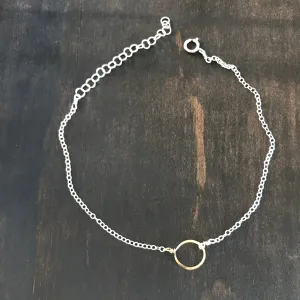 Tiny Circle Anklet