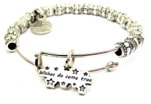 Wishes Do Come True Metal Beaded Bracelet